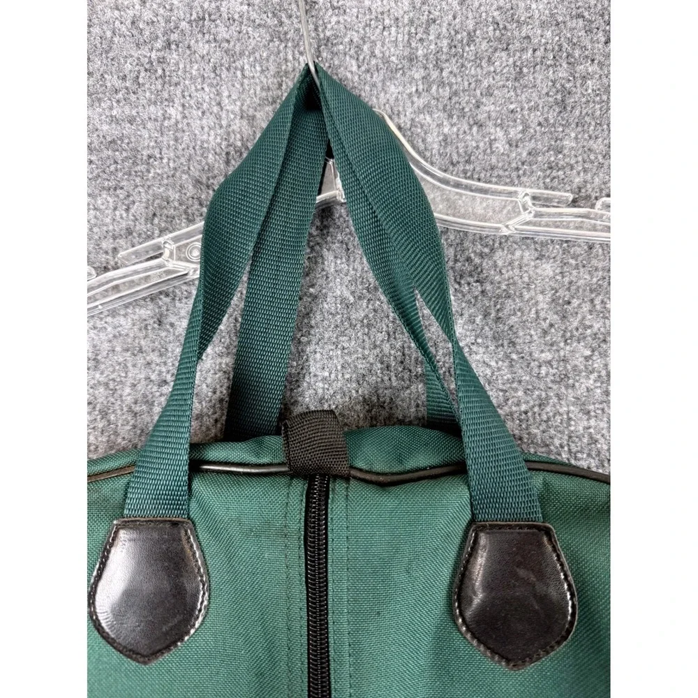 Equi-Essentials Equestrian BRIDLE BAG Green Canvas Horse Show Gear Carrier Luxe